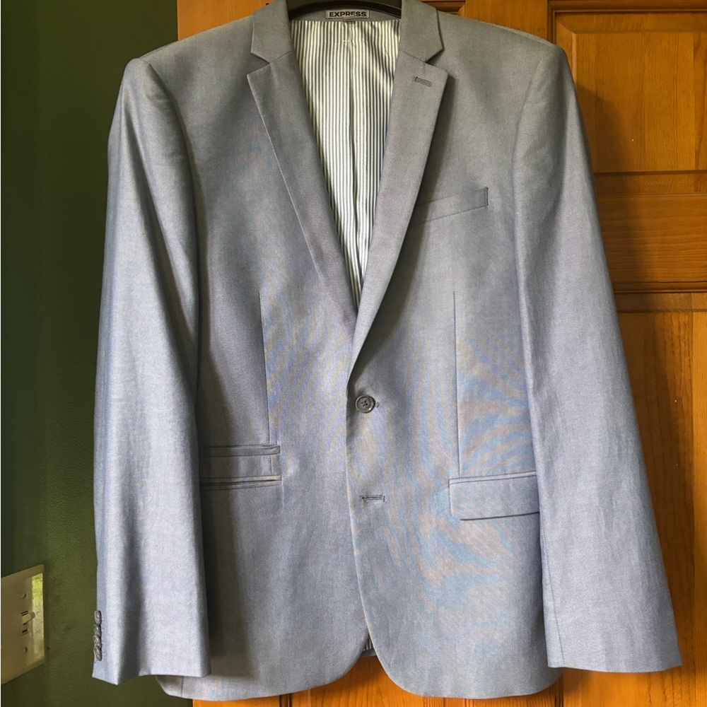 Express Men’s Gray Suit (Pants & Jacket)